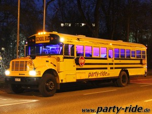 der Partybus von außen